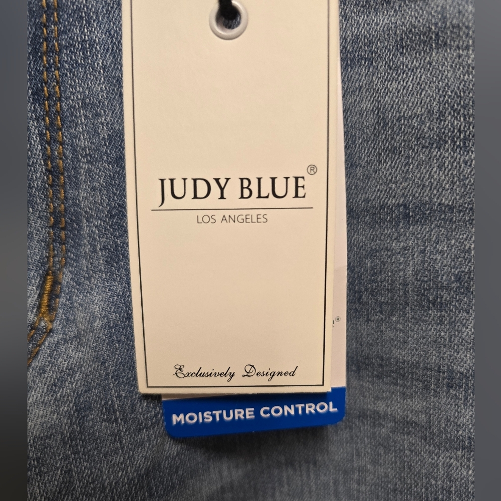 The Oakley from Judy Blue: High-Rise Cooling, Double Waistband NWT Sz14 - Picture 6 of 17